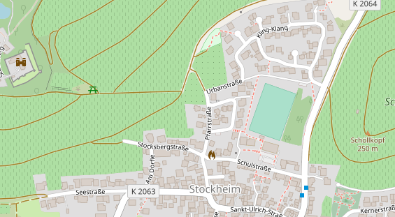 Heilpraktiker auf Satellitenbild