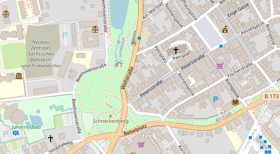 Heilpraktiker auf Satellitenbild