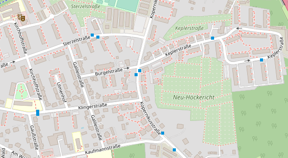 Heilpraktiker auf Satellitenbild