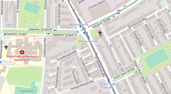 Heilpraktiker auf Satellitenbild