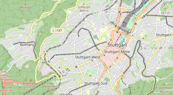 Heilpraktiker auf Karte