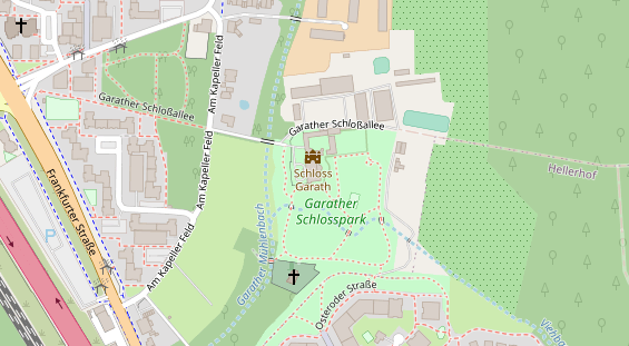 Heilpraktiker auf Satellitenbild