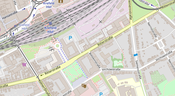 Heilpraktiker auf Satellitenbild