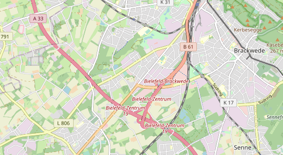 Heilpraktiker auf Karte