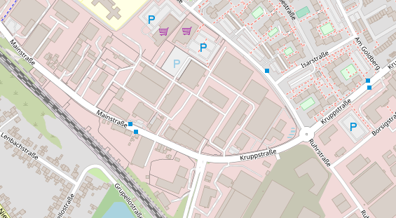 Heilpraktiker auf Satellitenbild