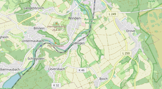 Heilpraktiker auf Karte
