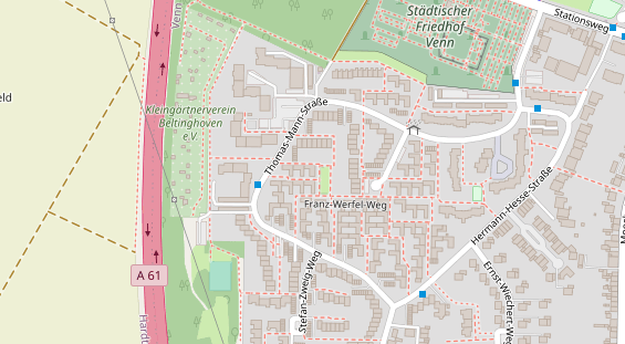 Heilpraktiker auf Satellitenbild