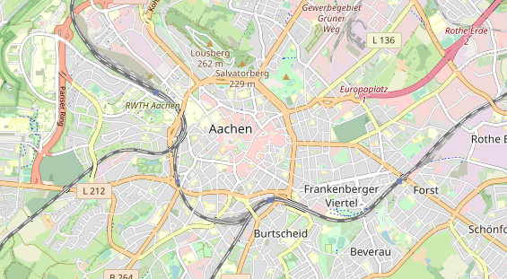 Heilpraktiker auf Karte