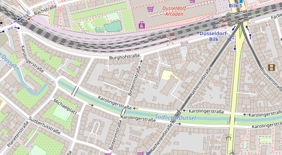 Heilpraktiker auf Satellitenbild