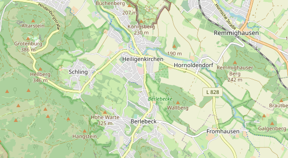 Heilpraktiker auf Karte