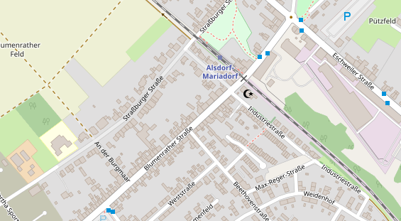 Heilpraktiker auf Satellitenbild