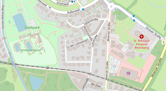 Heilpraktiker auf Satellitenbild