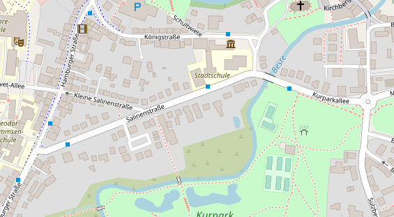 Heilpraktiker auf Satellitenbild