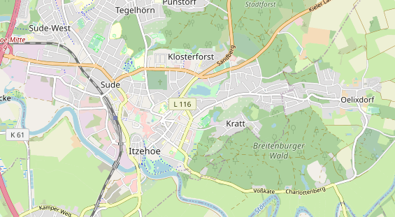 Heilpraktiker auf Karte
