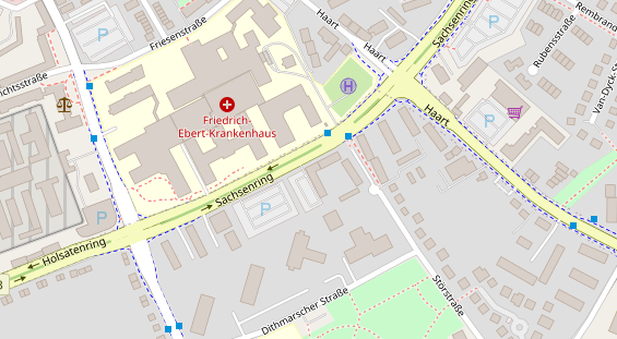Heilpraktiker auf Satellitenbild