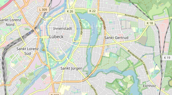 Heilpraktiker auf Karte
