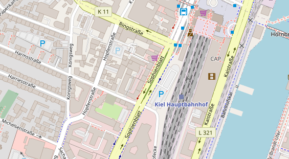 Heilpraktiker auf Satellitenbild