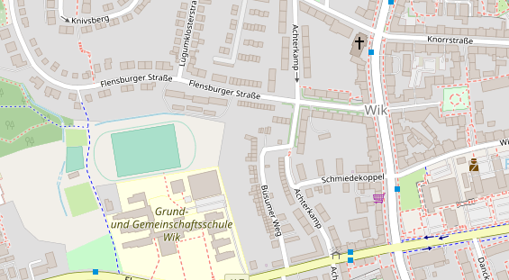 Heilpraktiker auf Satellitenbild