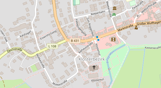 Heilpraktiker auf Satellitenbild