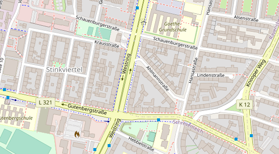 Heilpraktiker auf Satellitenbild