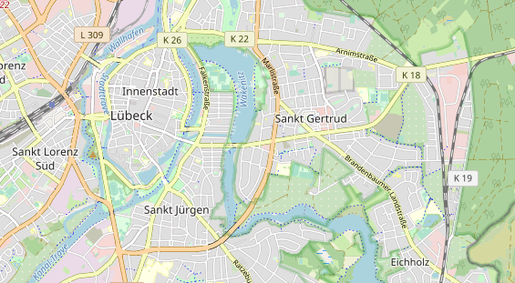 Heilpraktiker auf Karte