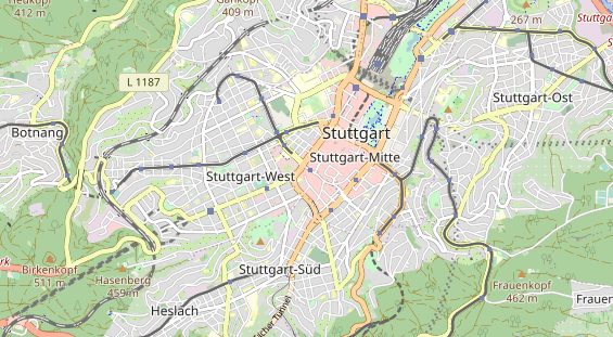 Heilpraktiker auf Karte