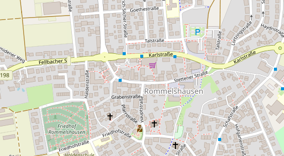 Heilpraktiker auf Satellitenbild