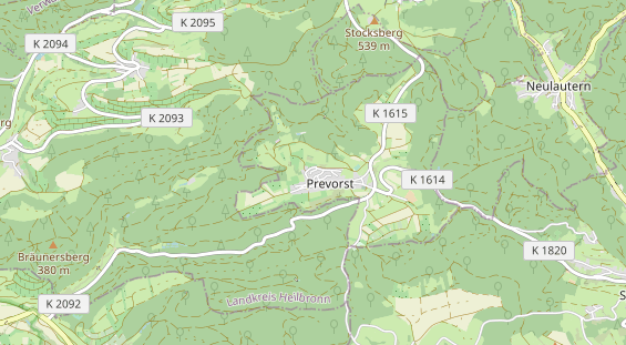 Heilpraktiker auf Karte