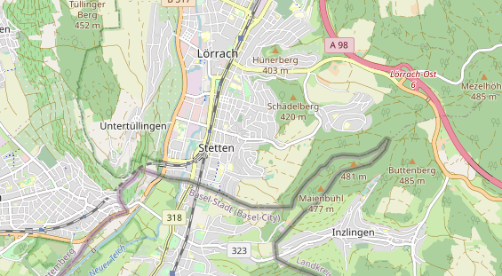 Heilpraktiker auf Karte