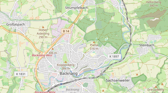 Heilpraktiker auf Karte