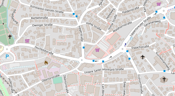 Heilpraktiker auf Karte