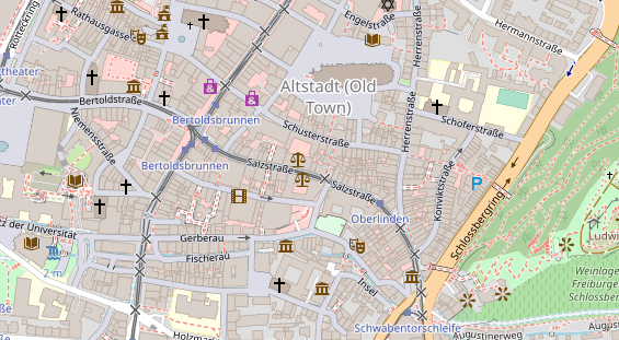 Heilpraktiker auf Karte