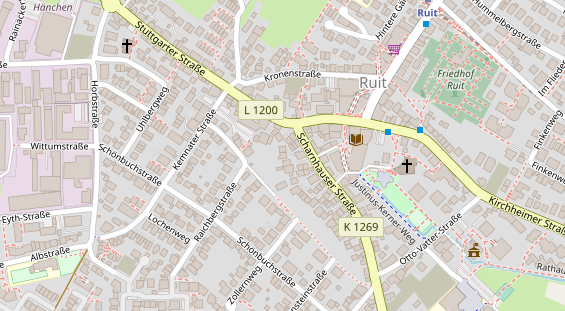 Heilpraktiker auf Satellitenbild