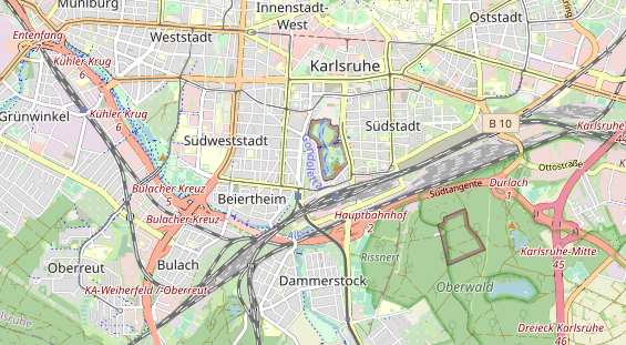 Heilpraktiker auf Karte