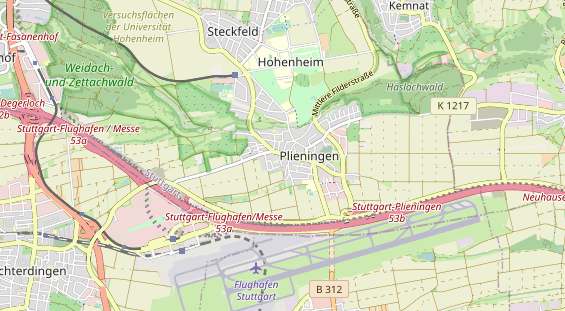 Heilpraktiker auf Karte