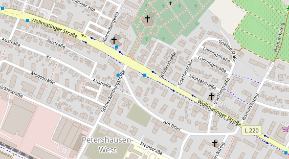 Heilpraktiker auf Satellitenbild