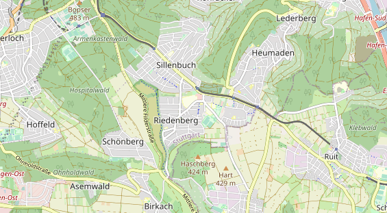 Heilpraktiker auf Karte