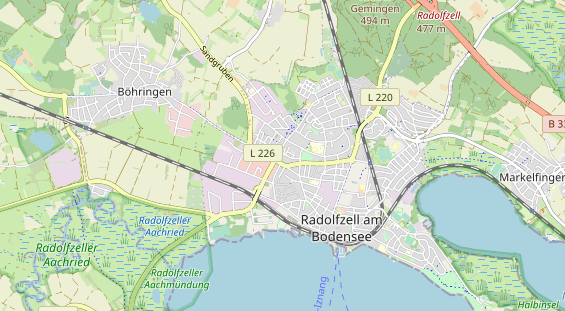 Heilpraktiker auf Karte