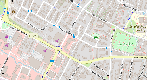 Heilpraktiker auf Satellitenbild