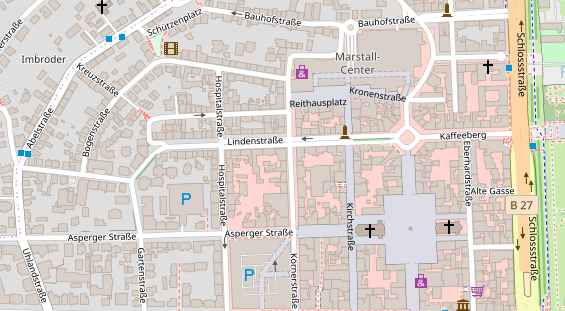 Heilpraktiker auf Satellitenbild