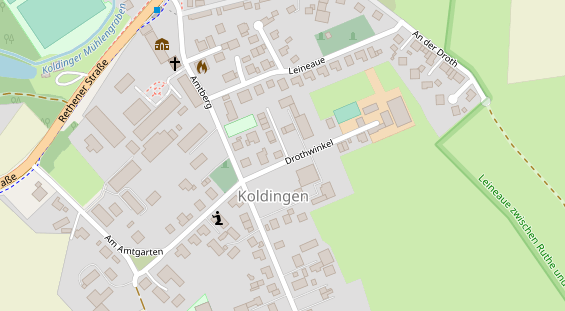 Heilpraktiker auf Satellitenbild