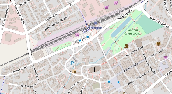 Heilpraktiker auf Satellitenbild