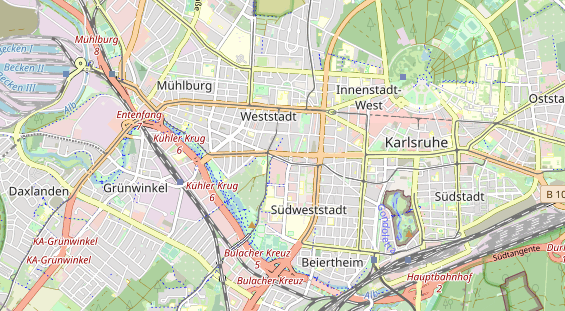 Heilpraktiker auf Karte