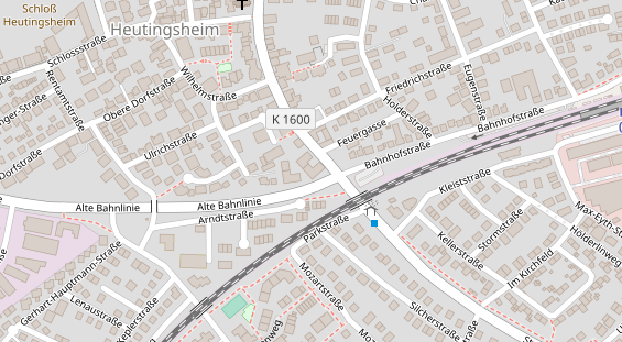 Heilpraktiker auf Satellitenbild