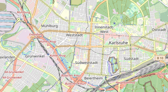 Heilpraktiker auf Karte