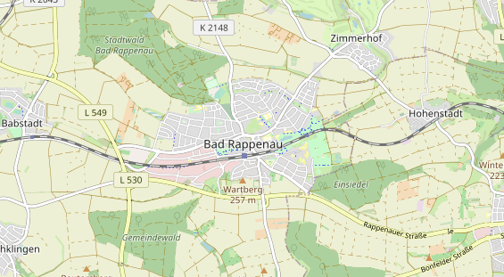 Heilpraktiker auf Karte