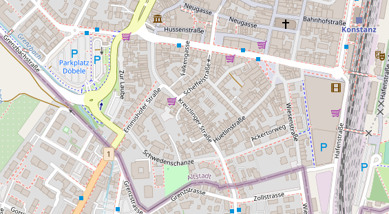 Heilpraktiker auf Satellitenbild