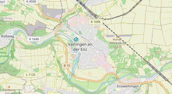 Heilpraktiker auf Karte