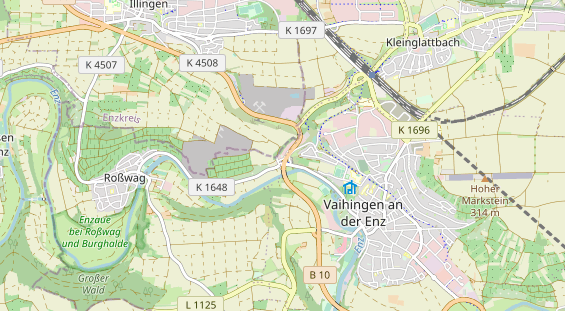 Heilpraktiker auf Karte