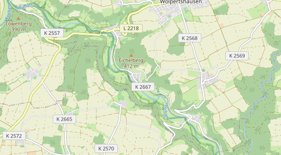 Heilpraktiker auf Karte